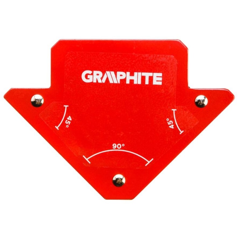 Spawalniczy kątownik magnetyczny 82 x 120 x 13 mm, udźwig 11.4 kg GRAPHITE